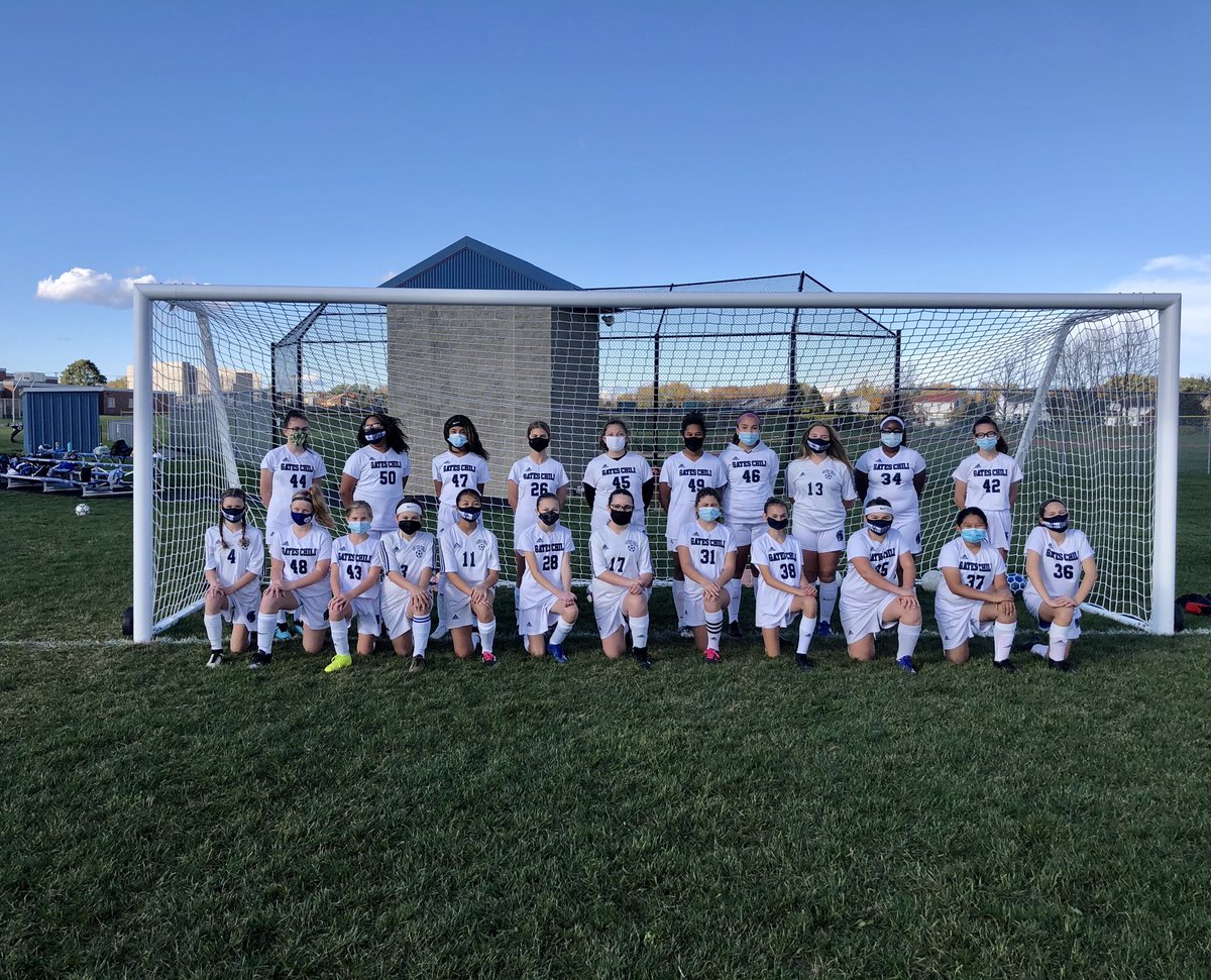 There is masking their GC Pride!  GC Modified Team 2020 #GCpride ⁦<a href="/GCSDSpartans/">Gates Chili Athletics</a>⁩