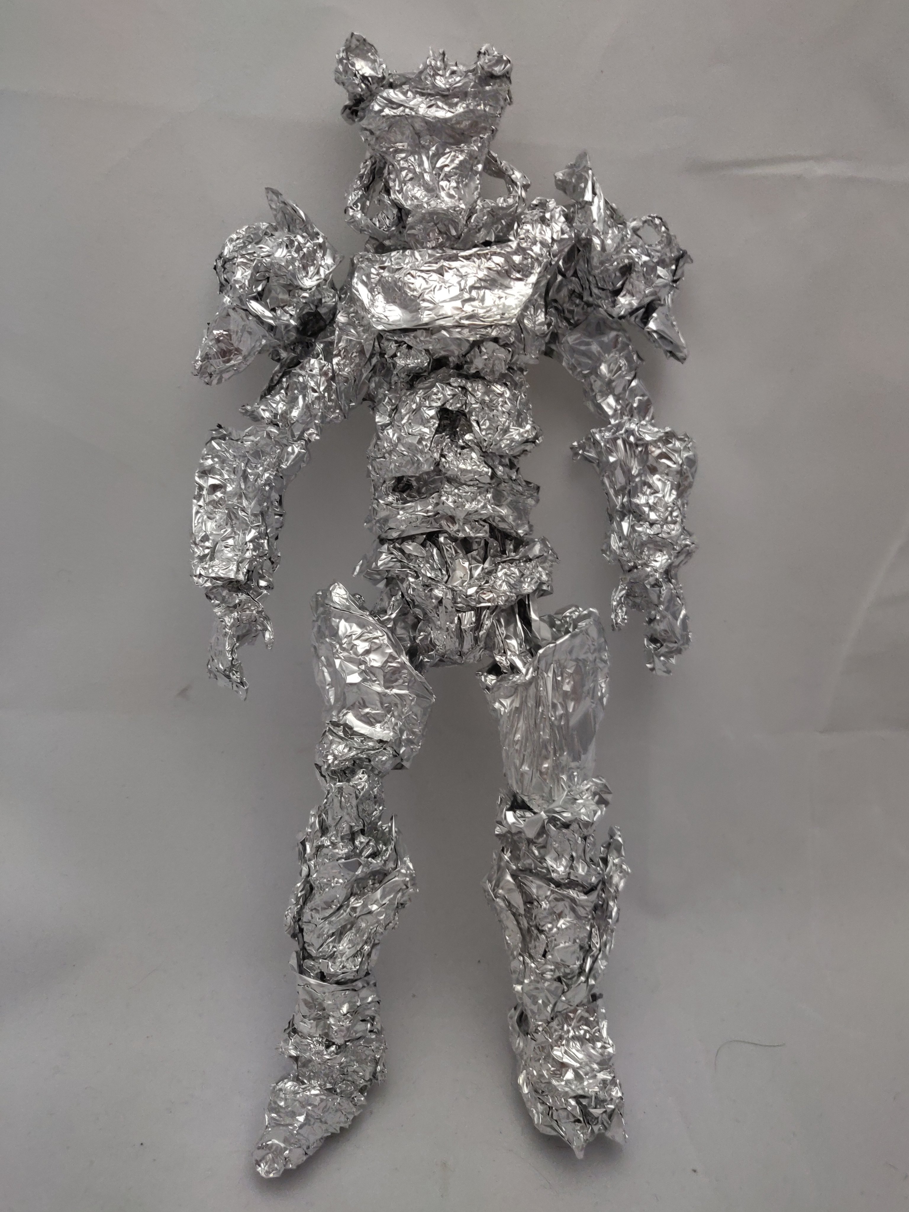 Thefoilguy T 60 Power Armor From Fallout Aluminum Foil Sculpture Foil Sculpture Art Fanart Fallout Falloutnewvegas Fallout3 Fallout4 Powerarmor T60powerarmor T60 Bethesda Videogames Videogame Falloutfanart