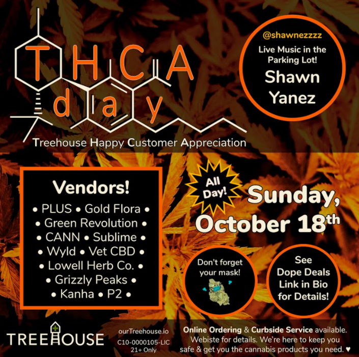 Treehouse_SC's tweet photo. Happening THIS SUNDAY!
Live music from Shawn Yanez πΆ
Dope deals all day long π€
Don't miss out!!
The Deets π https://t.co/rRZ2AKne23 π
#TreehouseDispensarySC #CannabisCreatingCommunity #THCADay #AppreciationDay #DopeDeals https://t.co/qn9AhWDDf6