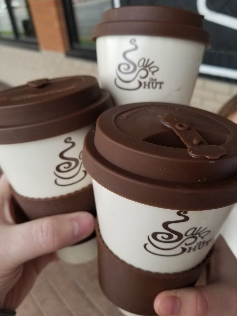 Strollsinmordor's tweet photo. Thank you Java the Hut for the best hot chocolate and latte on a cold day. Everyone get down there to claim your own free travel mugs. @KalieJo #lethbridge #coffee https://t.co/gj5CEoukpR