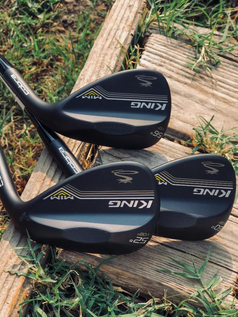 cobragolf's tweet photo. Give your short game the edge it deserves with the KING MIM Black Wedge. Available in three tour-inspired grinds. https://t.co/gAbhHXkxs4