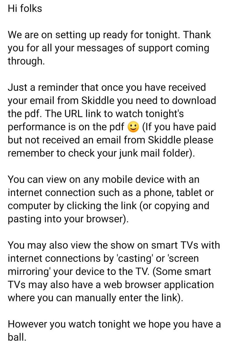 TheRevsOfficial's tweet photo. A quick message about getting ready to watch tonight :) https://t.co/LjExVEQ0Pj
