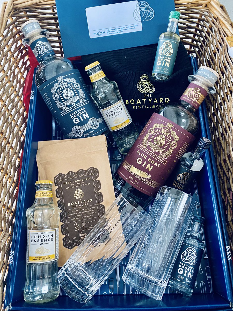 Dishyouwerehere's tweet image. **COMPETITION TIME!! ** 
Those fab folk @BoatyardDistill have gave us an amazing luxury gin hamper to give away! 
Distillery tour tickets, bottles of gin, vodka, glassware, chocolate &amp;amp; MORE! 
Follow @BoatyardDistill and R/T to enter 🥳🥳 #freestuff #giveaway