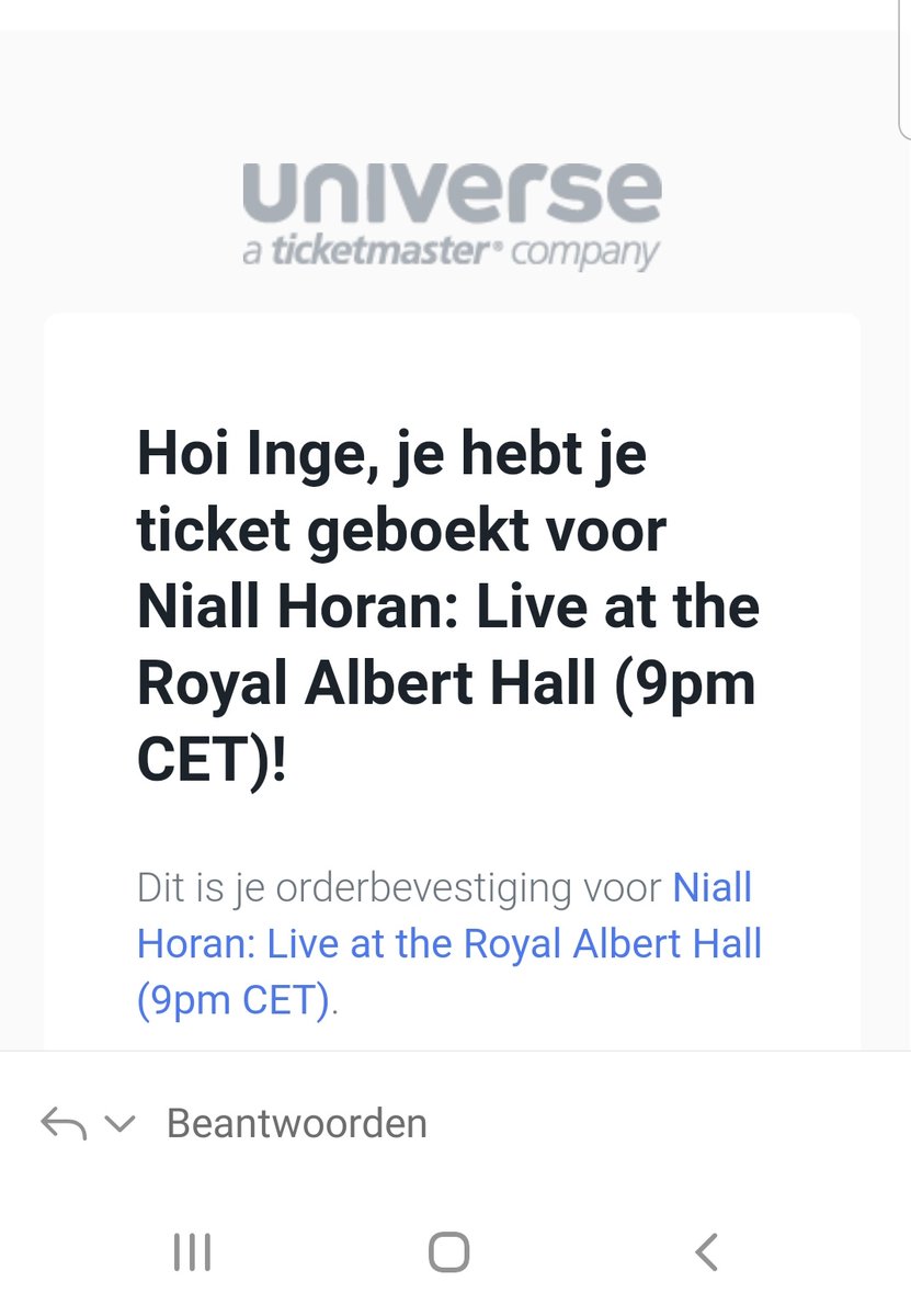 Ingev_h's tweet photo. @NiallOfficial I have my ticket. I think the concert will come at a great time. Because things are getting worse and we need something to look forward too. ✌😜 https://t.co/pxX8IBLD53