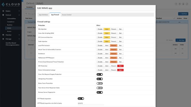 prisma_cloud's tweet image. See what's new in Prisma Cloud 2.0 with Web App & API Security🌐: bit.ly/36PPx4f 
#CloudWorkloadProtection #CWPP
