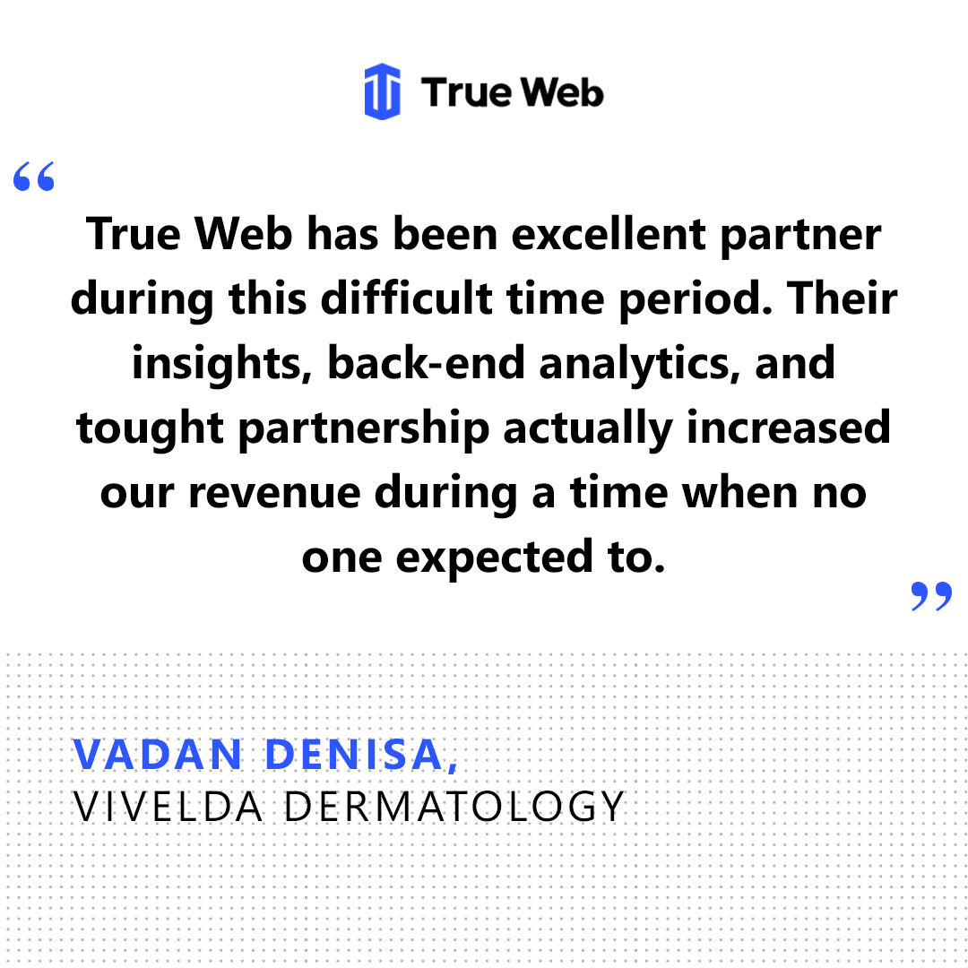 TrueWebinc's tweet photo. In uncertain times you need a proven medical marketing partner to find opportunities to attract new patients and build strategies that set you up for long-term, sustainable success. For details on how we can help you get back on the road to recovery, visit https://t.co/RCulniQ9B6 https://t.co/ubQNurd4oU