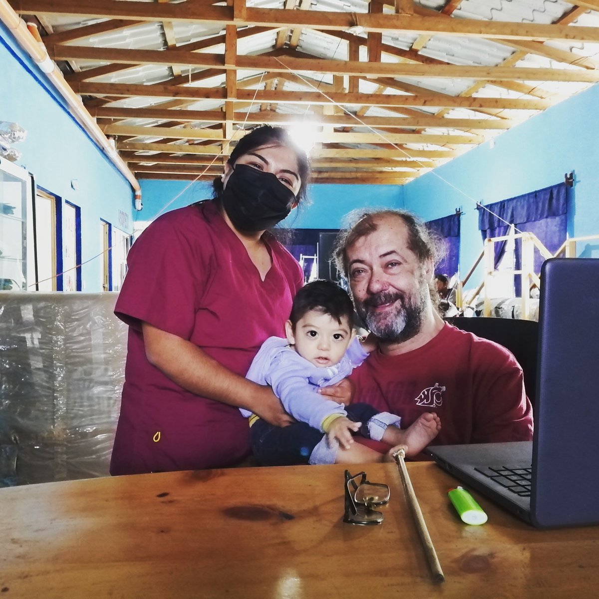 asopedi's tweet photo. Hermoso momento con Joseph en su terapia 🥰 https://t.co/mh3pbLtDnY