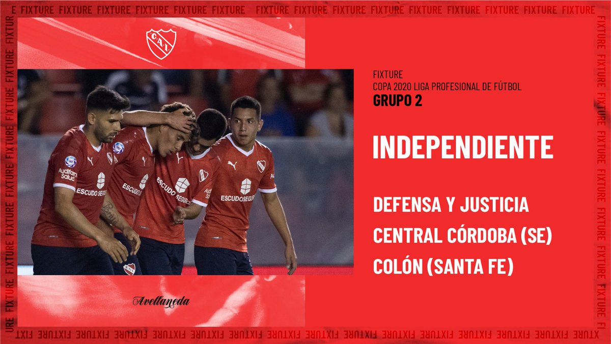 Independiente's tweet photo. El grupo del Rey de Copas 🏆 

Estos serán los primeros rivales de #Independiente en la #CopaLigaProfesional

#TodoRojo 🔴 https://t.co/VyAMT05cIG