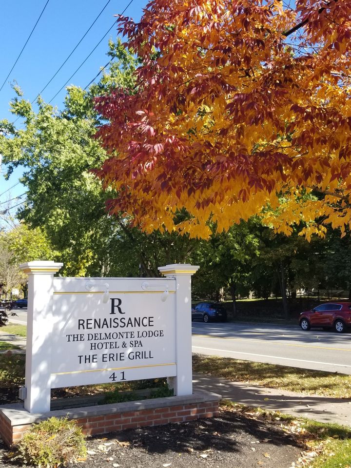 RenDelLodge's tweet photo. It's feeling like fall in the city of Rochester! Who else loves the autumn foliage? 🍂 #rocny https://t.co/IkmXhu50PV