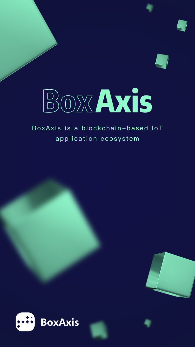 BoxAxis is a blockchain-based IoT application ecosystem that combines Ethereum blockchain, cryptographic asymmetric cryptography, semi-homomorphic ciphertext computing, and a data center-free distributed architecture.