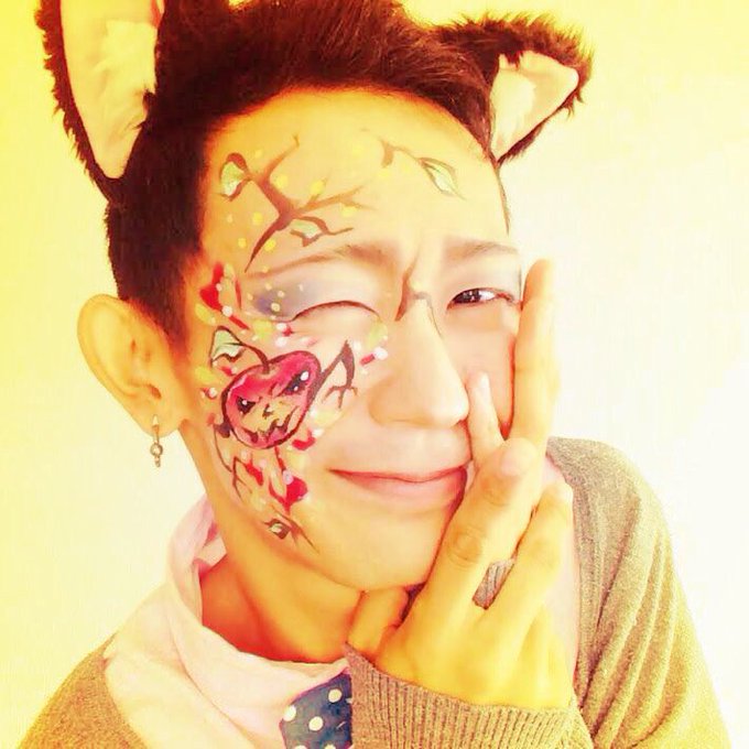 フェイスペイントのtwitterイラスト検索結果 古い順