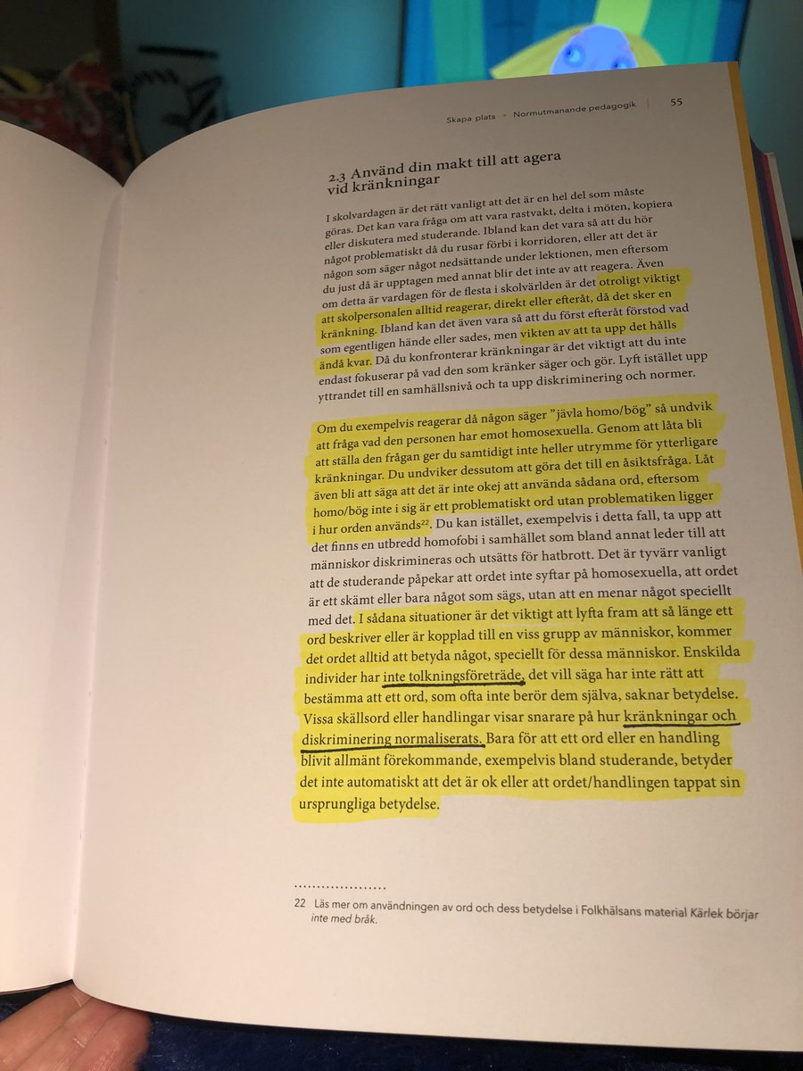 Intressant och viktig läsning #skapaplats #normmedveten #normkritik #normkreativitet