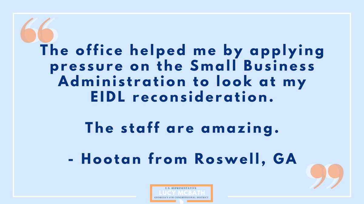 Hootan S. from Roswell requested our help with a small business loan application, which he later secured.  #GA06