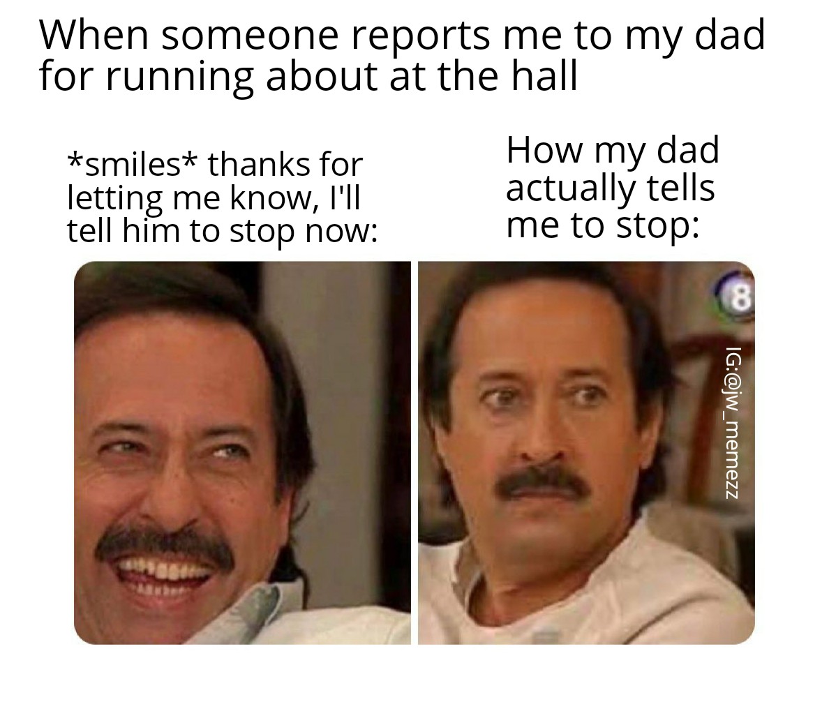 jw_memezz's tweet photo. You need no one to explain what that look π€¨ of a father or mother means. You automatically correct yourself when you see those eyes π€¨.. π π€£π€£π€£π€£
.
.
#jwmemes #jehovahswitnesses #jwfun #jwhumor #jwonly #jwfunny #jwlaughs #jwfamily #jwfriends #jwconvention #jwusa #jwworldwide https://t.co/k5hL5sEoGA