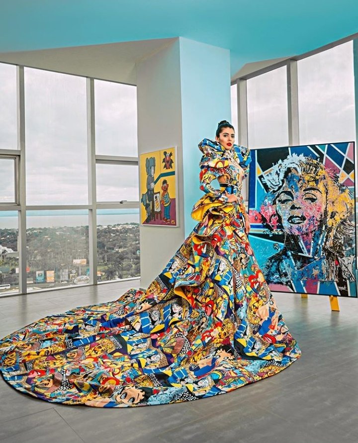 Orgullo Nicaragüense!
El talentoso diseñador @ErickBendaa está participando en el Metropilitan Fashion Week con esta creación inspirada en el Pop Art y portada por nuestra bella <a href="/BereniceQuezad6/">Berenice Quezada</a>.

Entren a la página de @runway.fx en Instagram y dejen su like y apoyo