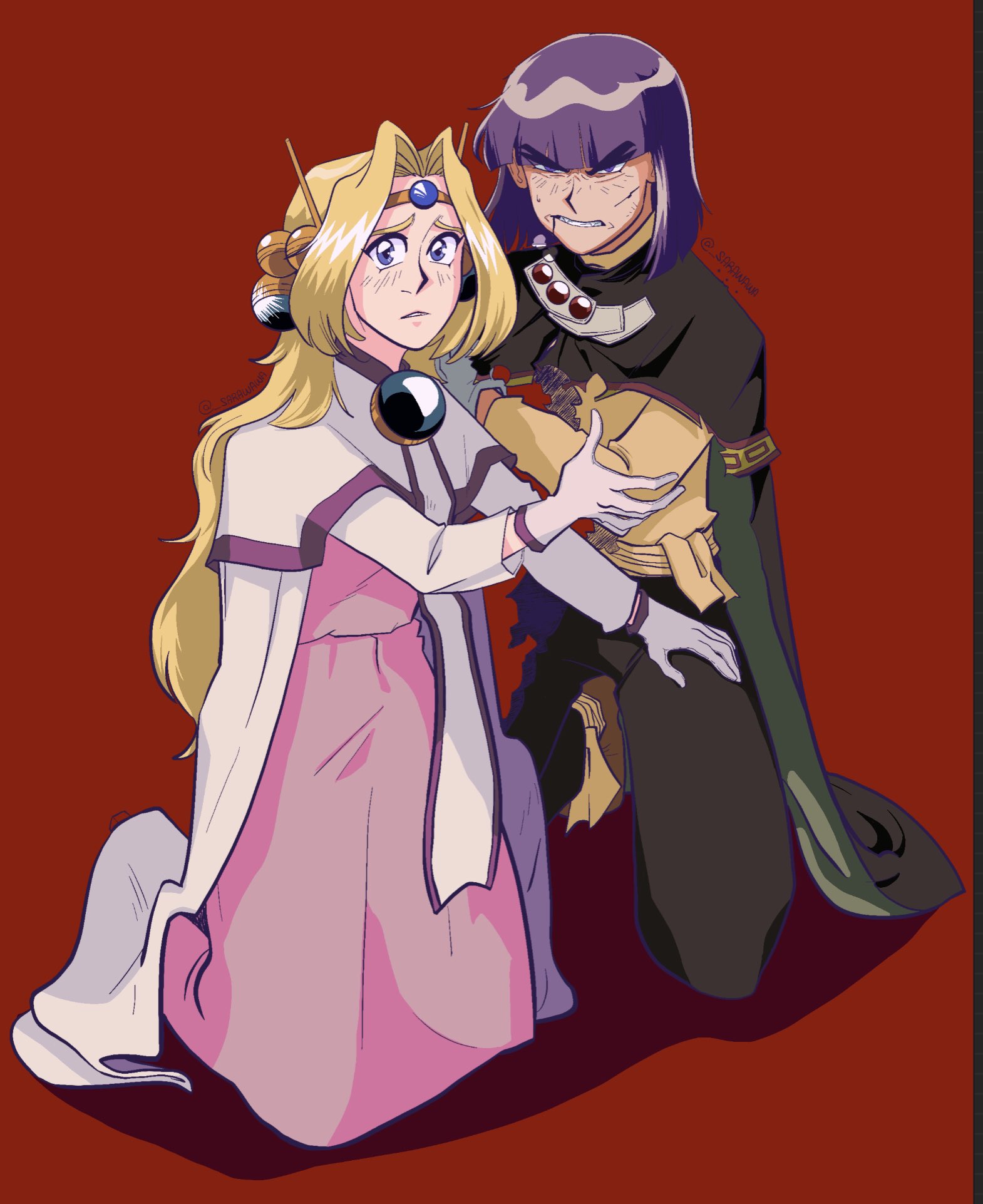 Wlwl Animangaki Uhuuu I Coloured Something Else Instead Accurate Colours From The Anime Huhuhu スレイヤーズ フィリア ゼロス Slayers T Co 7ktqkxy1oh Twitter
