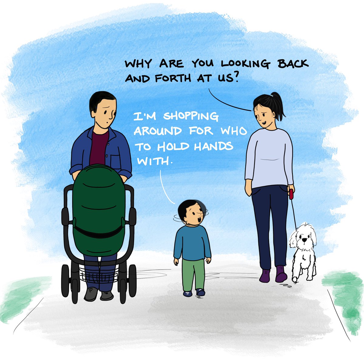 Adulting at 4 💁🏻‍♂️