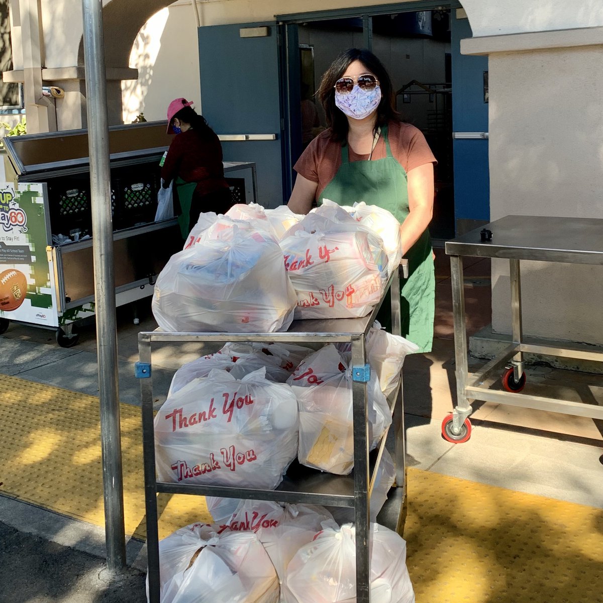 Sylvia Leong (@sylvialeong408) on Twitter photo Did you know that CUSD is offering free meals at 5 different sites? Our <a href="/cusdschoolmeals/">Nicole Meschi</a> Student Nutrition Services team is hard at work cooking and preparing daily meals. Glad to have the chance to help out today! Did you know that CUSD is offering free meals at 5 different sites? Our <a href="/cusdschoolmeals/">Nicole Meschi</a> Student Nutrition Services team is hard at work cooking and preparing daily meals. Glad to have the chance to help out today!