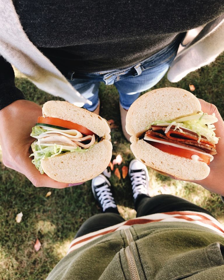 cooler weather = cooler deals 😎 buy one sandwich, get one 50% off with promo code SAVEON2
50% off applies to lowest priced sandwich, including add-ons. 8” or 16” sandwiches only; Little Johns excluded. At participating locations through 11/8/20.

📸 : <a href="/jimmyjohns/">Jimmy John’s</a>