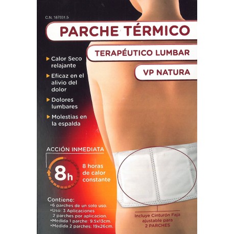 farmacialunavc on X: #ParcheTérmico #VPNatura #Terapeútico Lumbar