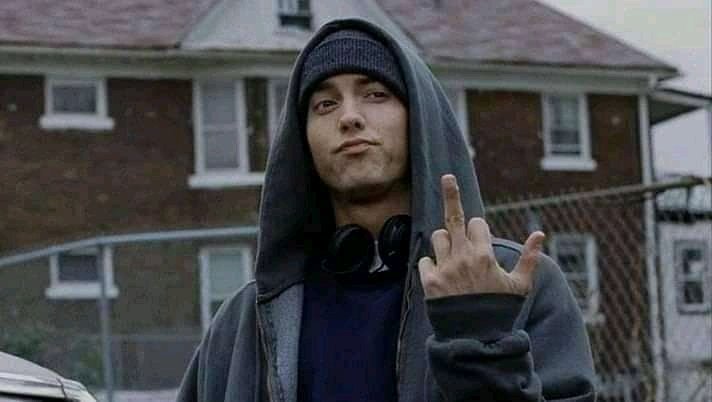 Happy 48th birthday to the greatest rapper ever ,the G.O.A.T Marshal mathers aka   