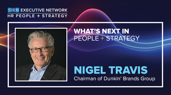 SHRMExecNetwork's tweet photo. Chairman of the board for @DunkinBrands @nigeltravis discusses why businesses need pushback and a #challengeculture. Hear about his experience in #HR and #leadership and learn more by registering for #Visionaries2020. https://t.co/UR9j4EpMjH #podcast #leadershipdevelopment #hrps https://t.co/8KgApaCzm6