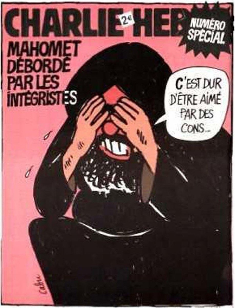 jpontonnier's tweet photo. Pour avoir enseigné la liberté d’expression, en prenant mille précautions, un homme est mort ce soir, coupé en deux par un gamin. Quand cela cessera t’il en République ?!!! 😢 #jesuisprof #NousSommesLaRepublique #Fraternité #CharlieHebdo https://t.co/9DqURoHQXS