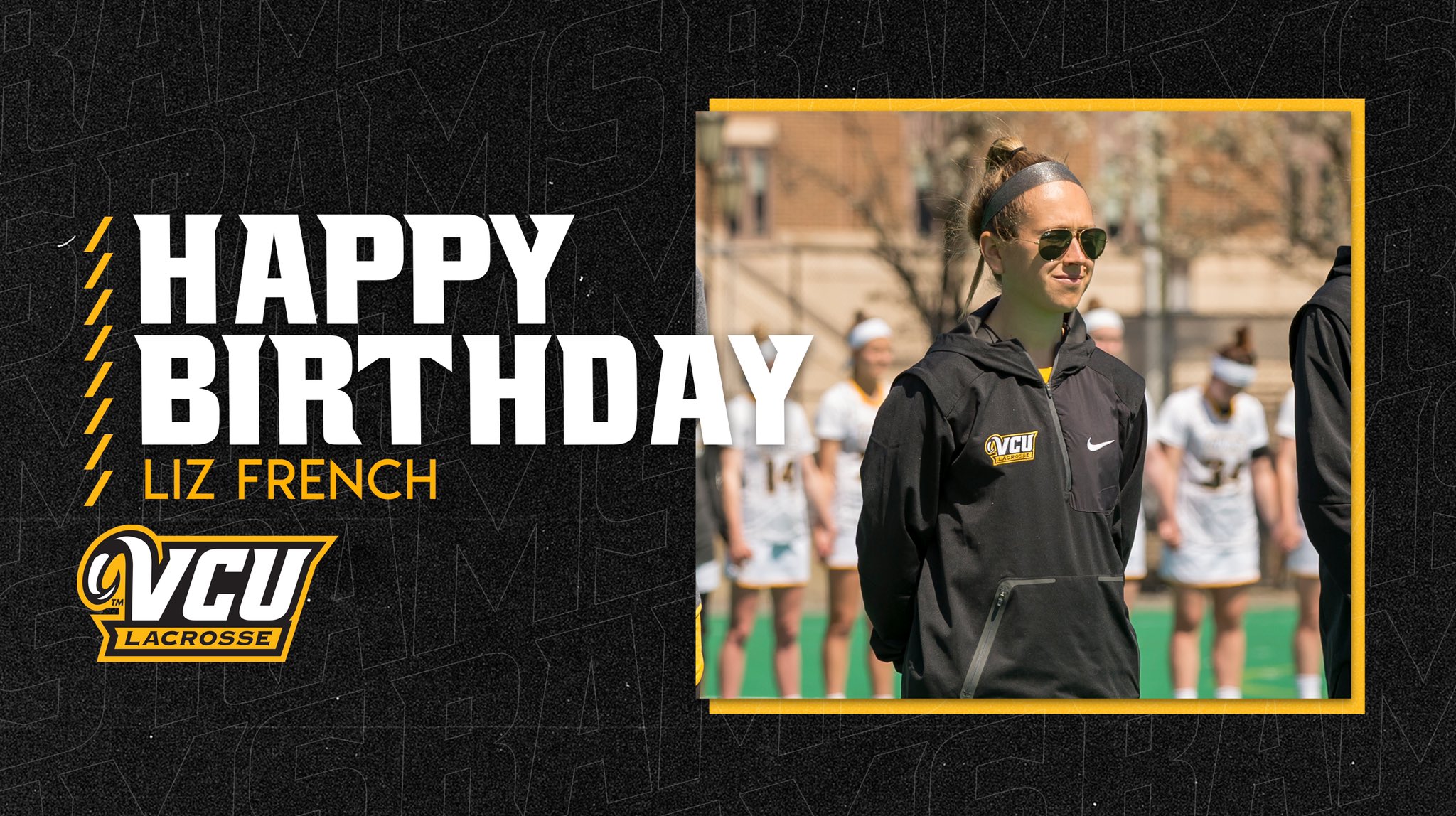 We want to wish our assistant coach Liz French a happy birthday! 