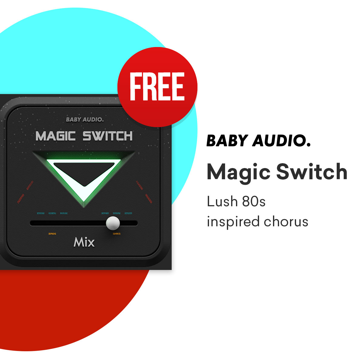 PluginBoutique's tweet photo. #FreePluginFriday Designed from the lo-fi multi-fx unit SuperVHS, Baby Audio's Magic Switch is a one-knob lush chorus inspired by the warm synthscapes of the '80s.
Learn more... https://t.co/xDlh8M345G https://t.co/Uk6hHJeLOA