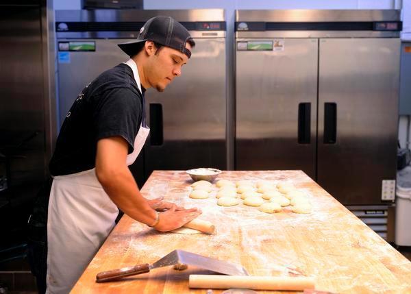 thefrybreadtrk's tweet photo. FIRED up for FRYday!! #TheFryBreadTruck #rollin #makingdough https://t.co/ZI9zuEdbpG