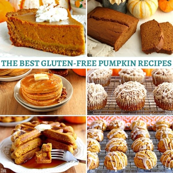 I’ve got all your favorite #glutenfree pumpkin recipes all in one place! #recipes with #dairyfree &amp; #vegan options. mamaknowsglutenfree.com/the-best-glute…
