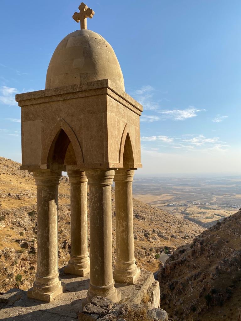 sblhickey's tweet photo. The Al-Qosh monastery is stunningly beautiful and inspiring. A testament to Iraq’s rich heritage and cultural diversity.  Thank you to Mayor Lara Yousif Zara for showing me one of Iraq’s treasures. https://t.co/A5Tp9hJ62Y