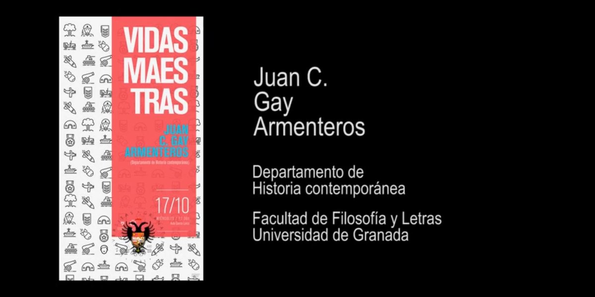 Hoy ha fallecido Juan Gay Armenteros, uno de aquellos profesores que calaban a los estudiantes de #historia en @FilosofayLetras. Hace justo dos años le dedicabamos este pequeño homenaje en el momento de su jubilación. Descanse en paz. youtu.be/0XDXex-nLyQ