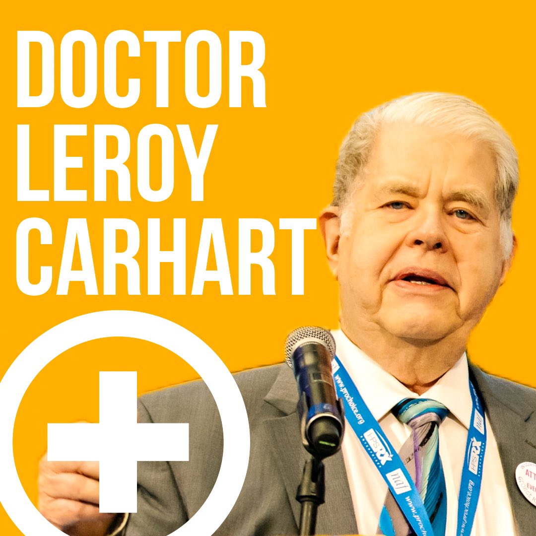 Follow our medical director on twitter! <a href="/DoctorCarhart/">LeRoy H. Carhart, M.D.</a>