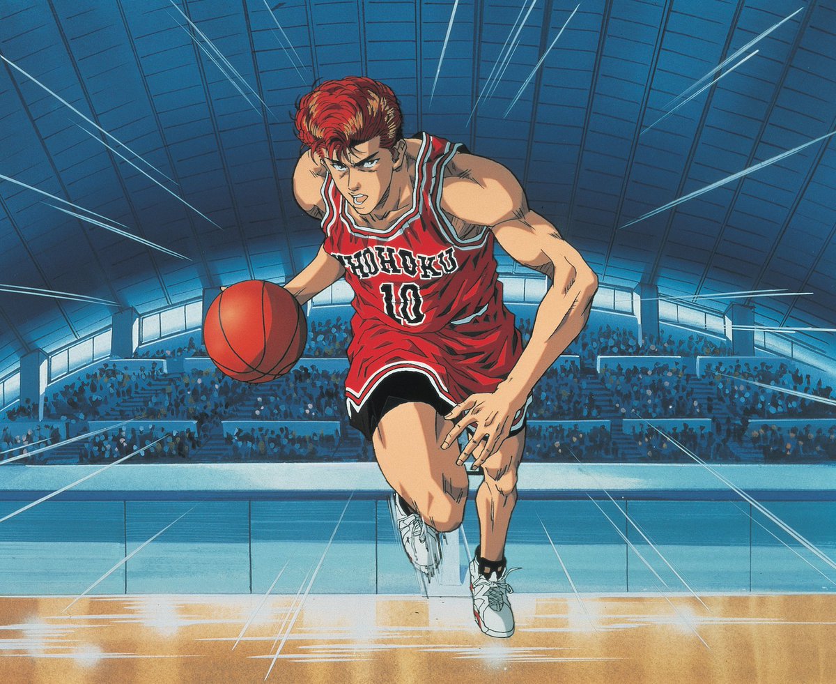 Basketball anime style by Eric K