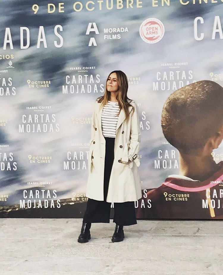 📸 | Itziar na pré estreia do filme “Cartas Mojadas”