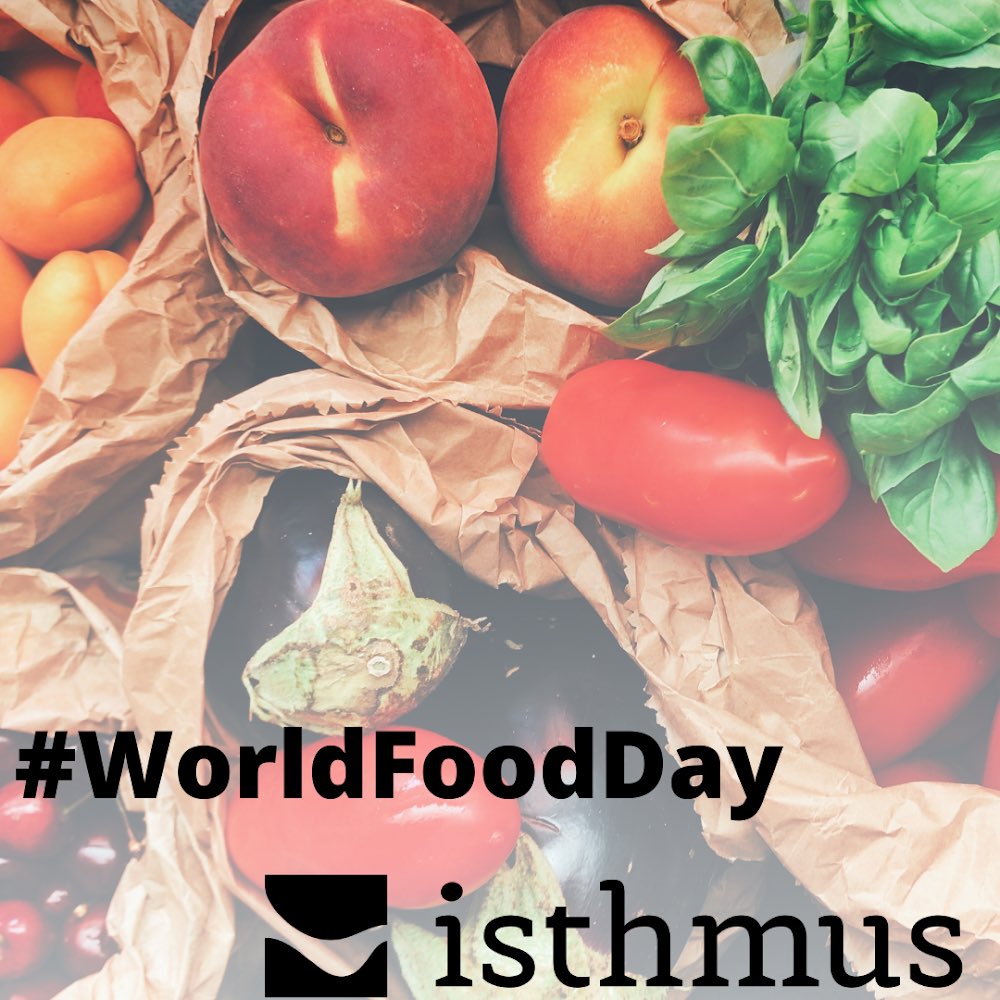 What does #worldfoodday meant to you? Who are your #foodheroes? Help us celebrate #worldfoodday2020 by making a donation to Isthmus, so we can help provide food to Canadian children who need it most #nochildhungry