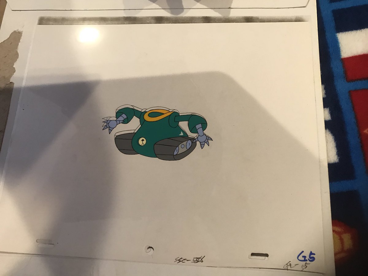 KingofToons's tweet image. My order from Animation Legends came in, I got these 3 cels for 27$ CDN, not a bad haul for my first ever cel purchase #animationlegends #adventuresofsonic #aosth #animation #SonicTheHedgehog