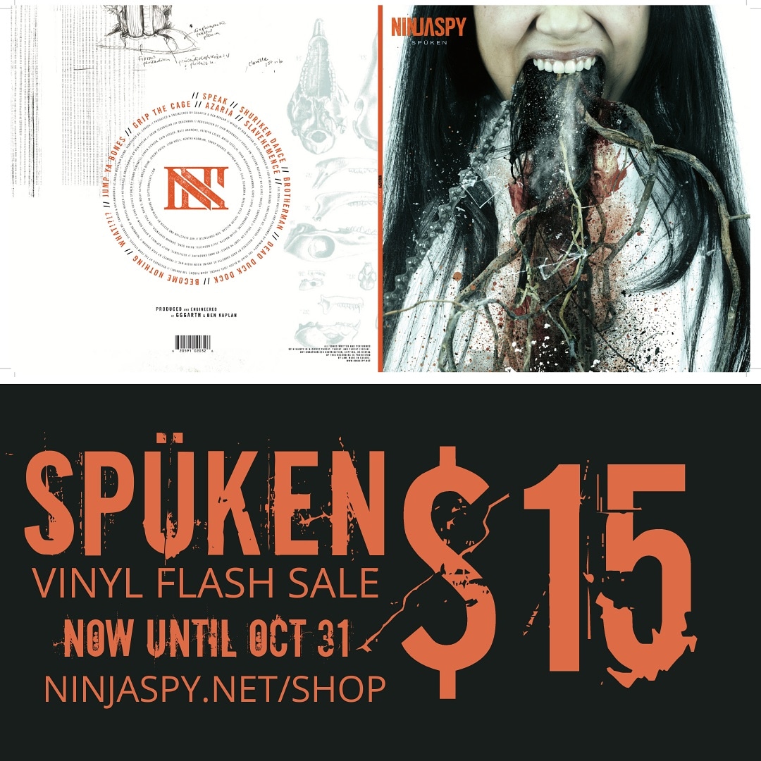 💣 YOU LOOK LIKE YOU NEED A SPUKEN VINYL!💣
*Only $15 from now until Oct 31st*
👉ninjaspy.net/shop👈
*Album Art: <a href="/softsurrogate/">Kevin Ellis Moore</a>
.
#ninjaspy #spuken #metal #vinyl #yvrmusic #vancouvermusicscene 
 #604music #yvrmetal
______________________________________