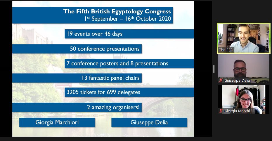 FarnonShannon's tweet photo. Late putting this up but just wanted to say a massive thank you to the organisers of #BEC5 this year @TheEES and Durham University.. so thankful even tho it was in a whole new way it was a pleasure to attend and a privilege to present 🙈 #Egyptology https://t.co/2VQLW5vSyx