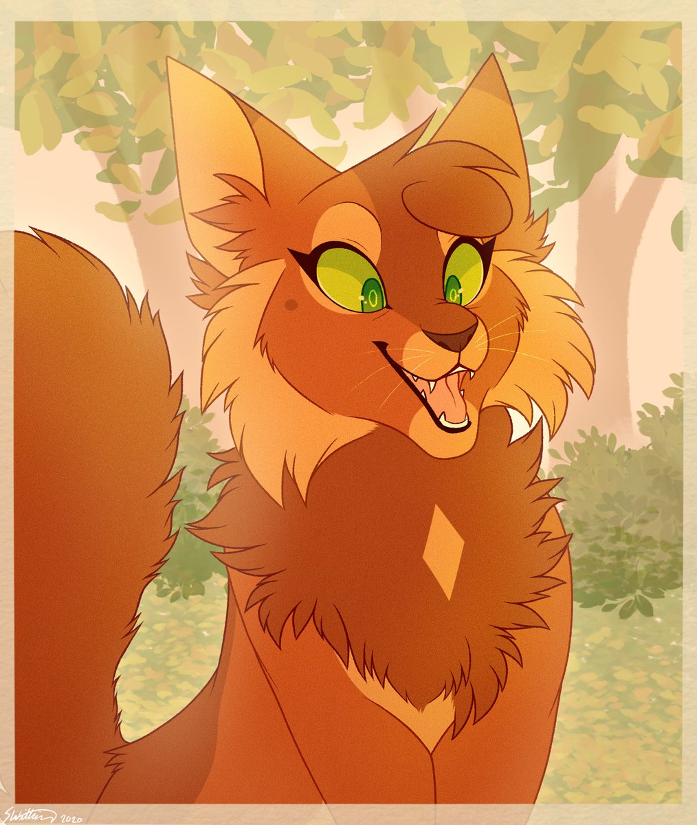 so i heard we were giving Squirrelflight the love she deserves (she wanted to see how her kids training was going)