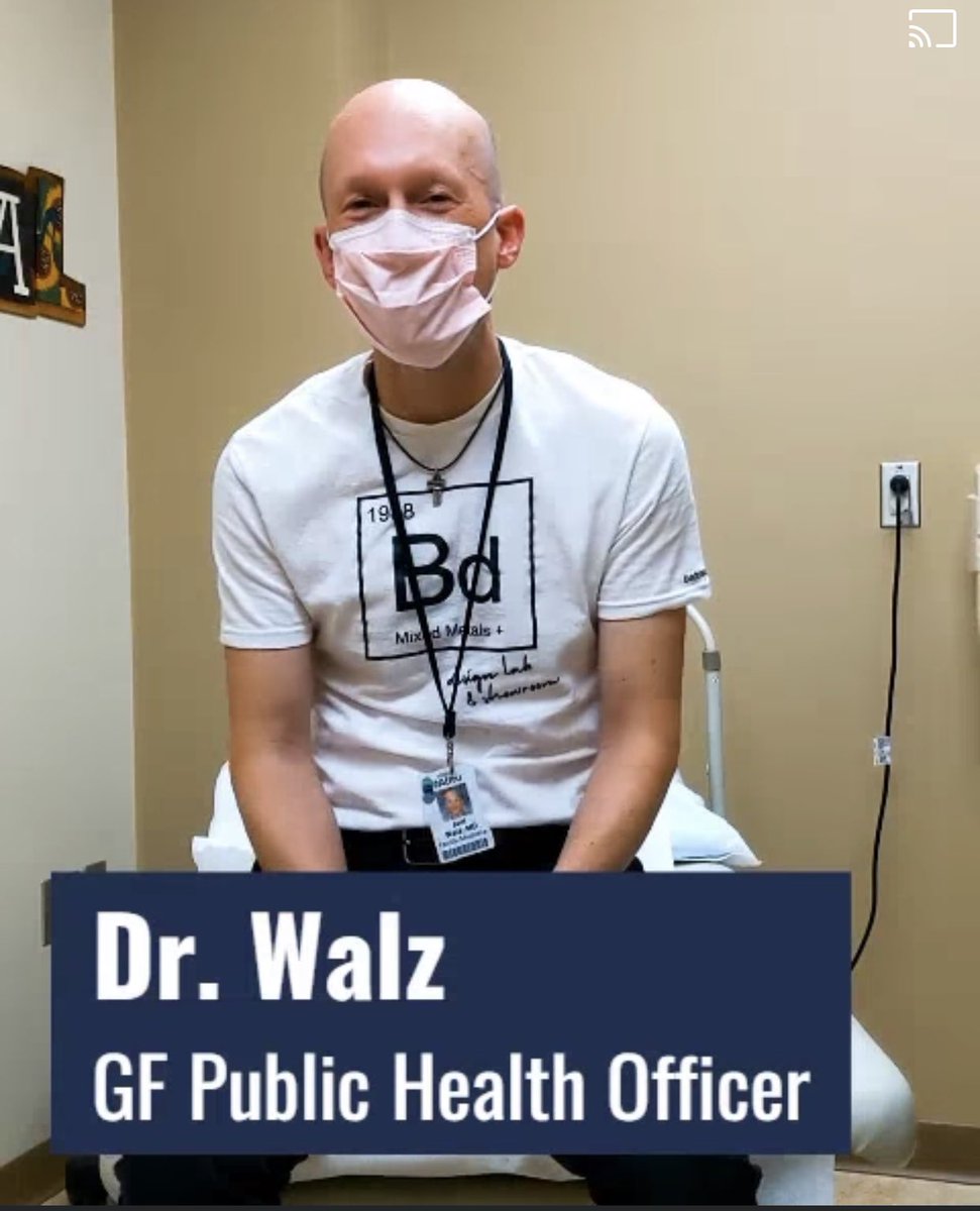 Badman_Design's tweet photo. Friends of BD Friday! GF Pulblic Health Officer Dr. Joel Walz got his flu shot LIVE on a Altru Health System FB video reppin’ his new COVID-free Bd tee. Thanks Joe Cat! Fun stuff #friendsofBD #joecat #badmandesign #downtown #grandforks #northdakota #GFisCooler #downtowniscoolest https://t.co/GZoLTi8Yd3