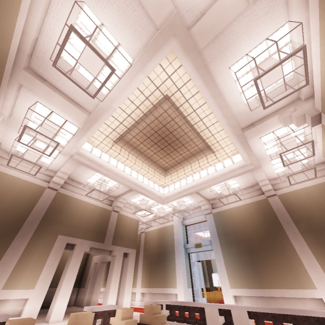 Some pretty #minecraft interior work by Express, one of our builders. Which one of these images is your favorite? 
——————
Join our community of builders: discord.blueprint-creative.com ! 
——————
#Minecraftbuilds #Minecraftserver #MinecraftLive #minecraft建築コミュ