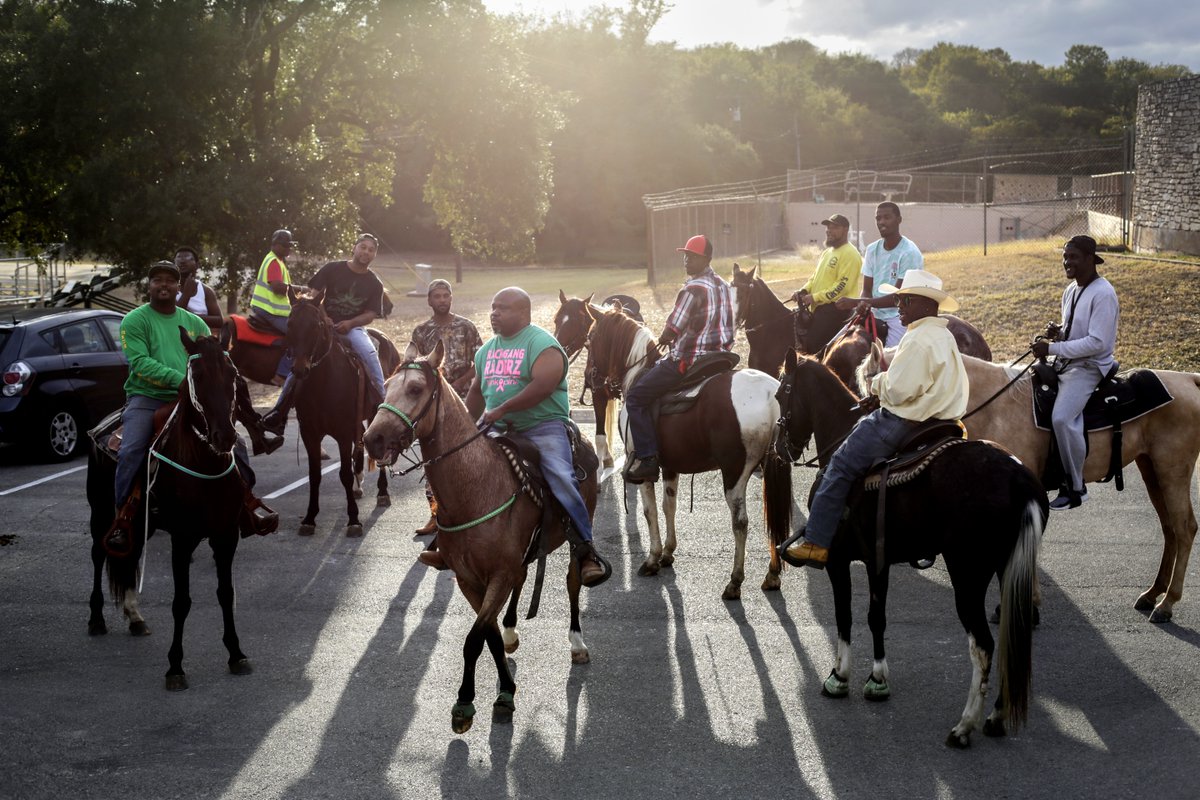 “When we ride these horses around in the city, it’s definitely making a statement that people of color are still here and we aren’t going anywhere."

For generations, Black cowboys and cowgirls have called East Austin home 1/ atxne.ws/3474RI9
