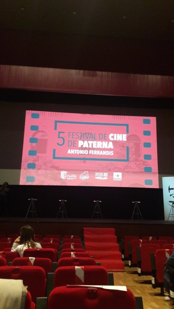 Comienza el festival de cine de Paterna 😄
#paterna #festivalcine #teatroantonioferrandis