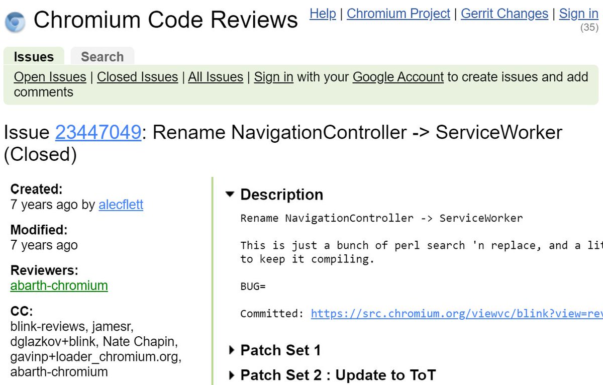 webmaxru's tweet image. It's Friday evening - good time to learn some facts from the #PWA history. Did you know that #ServiceWorker was originally called Navigation Controller? Enjoy reading a very first version of the explainer by @slightlylate from April 2013: github.com/w3c/ServiceWor…
#WebArchaeology