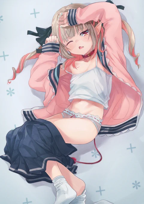 配信見てたいけど寝なくては 