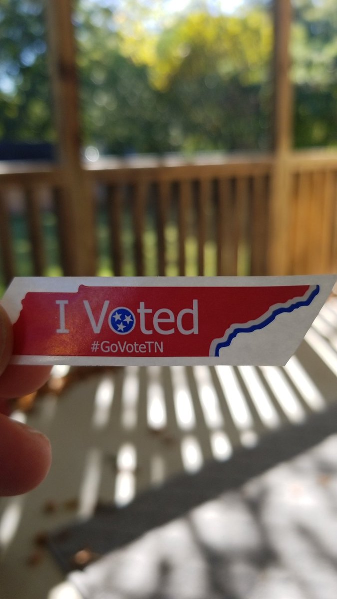 gregbibb's tweet photo. I voted at the poll.  Now where can I get one of those mail- in ballots? #EarlyVoting #vote https://t.co/9zzMeYvT6C