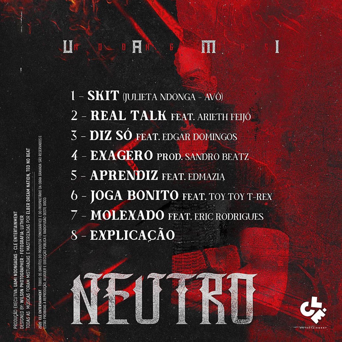 cle_enter's tweet image. A Clé Entertainment apresenta:

Uami Ndongadas - NEUTRO (EP)

A segunda EP individual de Uami Ndongadas. Já disponível em todas as plataformas digitais 💥

SoundCloud: bit.ly/3nXxfnR

Apple: apple.co/3o0aYFS

Spotify: spoti.fi/2Hcd9W9