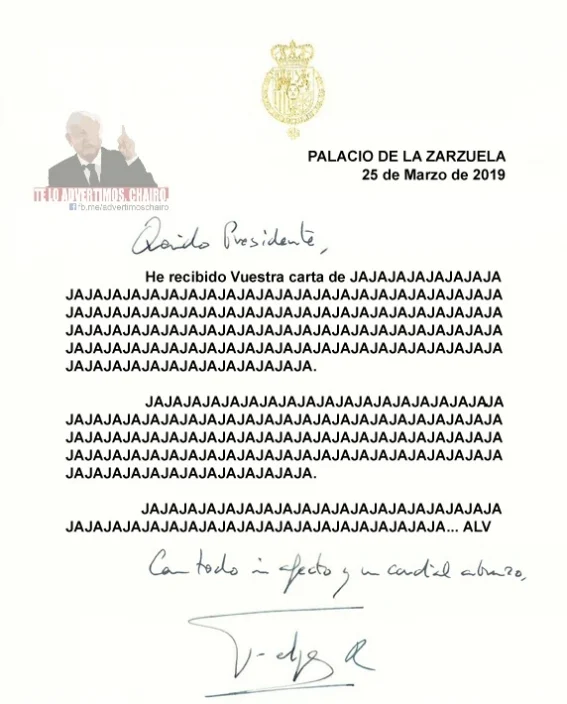 PilarRa38901047's tweet photo. Respuestas de España #LopezEstaLoco #EspañaSeDisculpa #LopezMexicoTeRepudia https://t.co/puxCm1BQSm